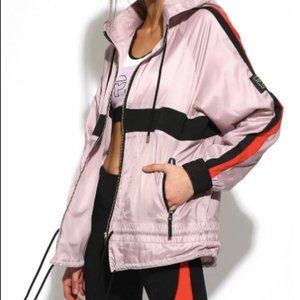 NWT P.E. NATION Man Down Jacket in Lilac (M)